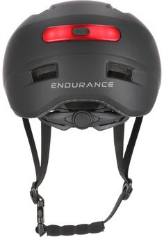 Rückansicht von Endurance Alessandra Skate Helm 1001 Black