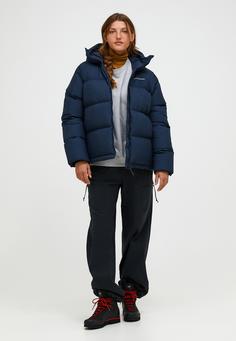 Rückansicht von Peak Performance Daunenjacke Damen DUNKELBLAU