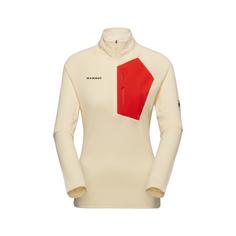 Mammut Aenergy Light ML Half Zip Pull Fleecepullover Damen alvatern-mammut red
