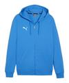 PUMA teamGOAL Casuals Kapuzenjacke Trainingsjacke Herren - dunkelblauweiss