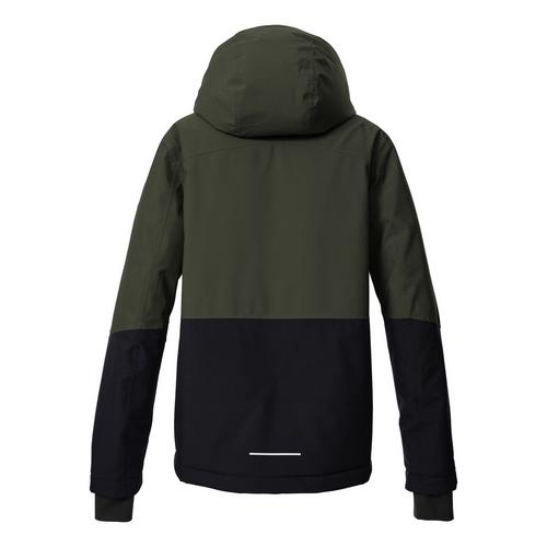 Rückansicht von KILLTEC Skijacke Kinder Dunkeloliv111