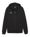 PUMA teamGOAL Casuals Kapuzenjacke Trainingsjacke Herren - schwarzweiss