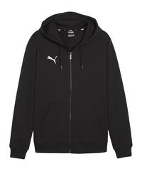 PUMA teamGOAL Casuals Kapuzenjacke Trainingsjacke Herren - schwarzweiss