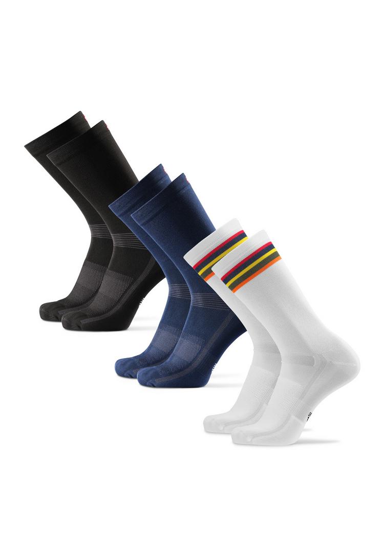 DANISH ENDURANCE DANISH ENDURANCE long cycling Socken - black/navy/white - 2 | SportScheck