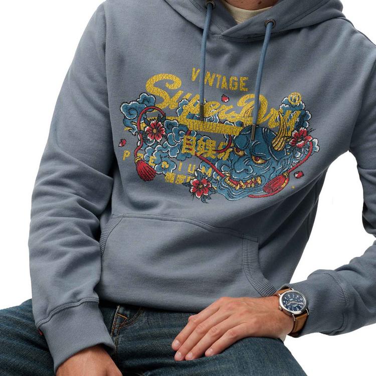 Superdry Superdry Sweatshirt Sweatshirt Herren - Blau - 4 | SportScheck