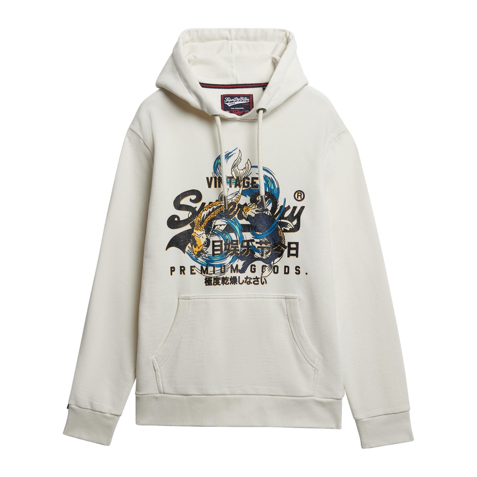 Superdry Sweatshirt Sweatshirt Herren - Hellgrau