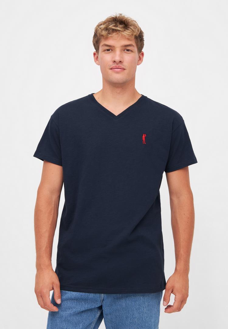 Derbe Derbe Basic Kippes Printshirt Herren - navy - 0 | SportScheck
