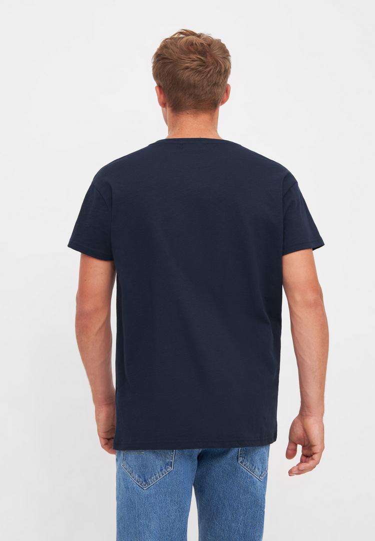 Derbe Derbe Basic Kippes Printshirt Herren - navy - 2 | SportScheck