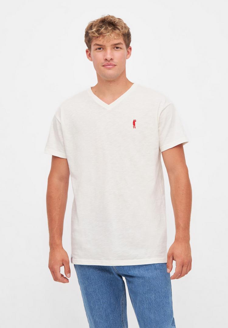 Derbe Derbe Basic Kippes Printshirt Herren - off-white - 0 | SportScheck