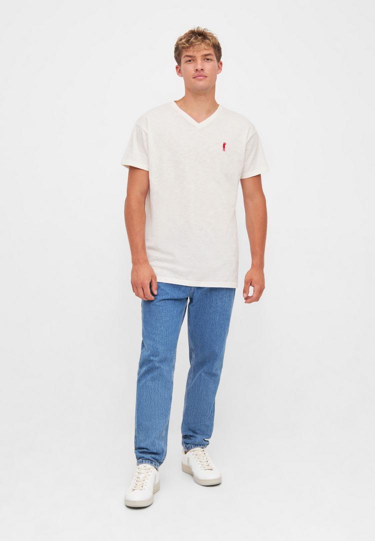 Derbe Derbe Basic Kippes Printshirt Herren - off-white - 1 | SportScheck