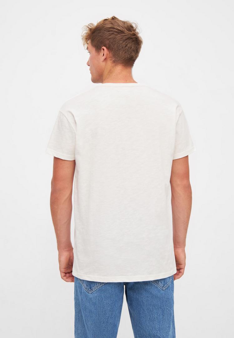 Derbe Derbe Basic Kippes Printshirt Herren - off-white - 2 | SportScheck