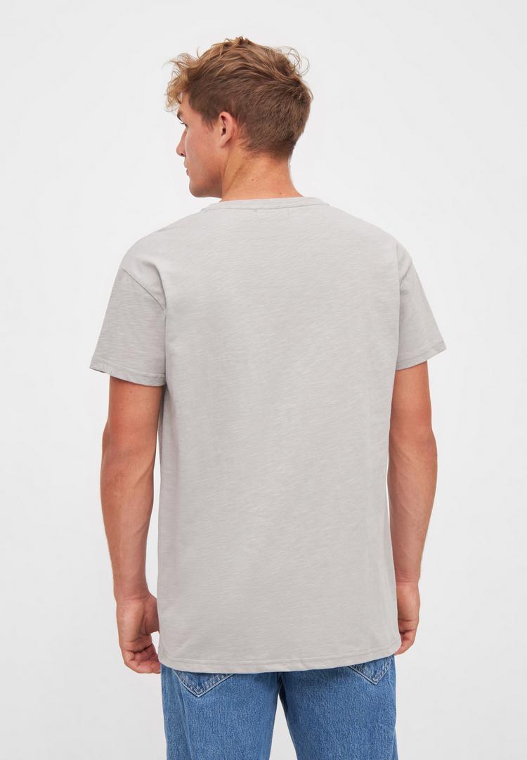 Derbe Derbe Basic Kippes Printshirt Herren - grey - 2 | SportScheck
