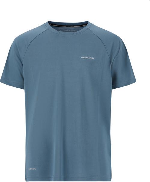 Rückansicht von Endurance Actty Jr. Laufshirt Kinder 2257 Blue Heaven