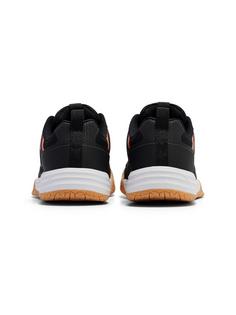 Rückansicht von hummel PIII POWER PLAY PRO LC JR Hallenschuhe Kinder ANTHRACITE