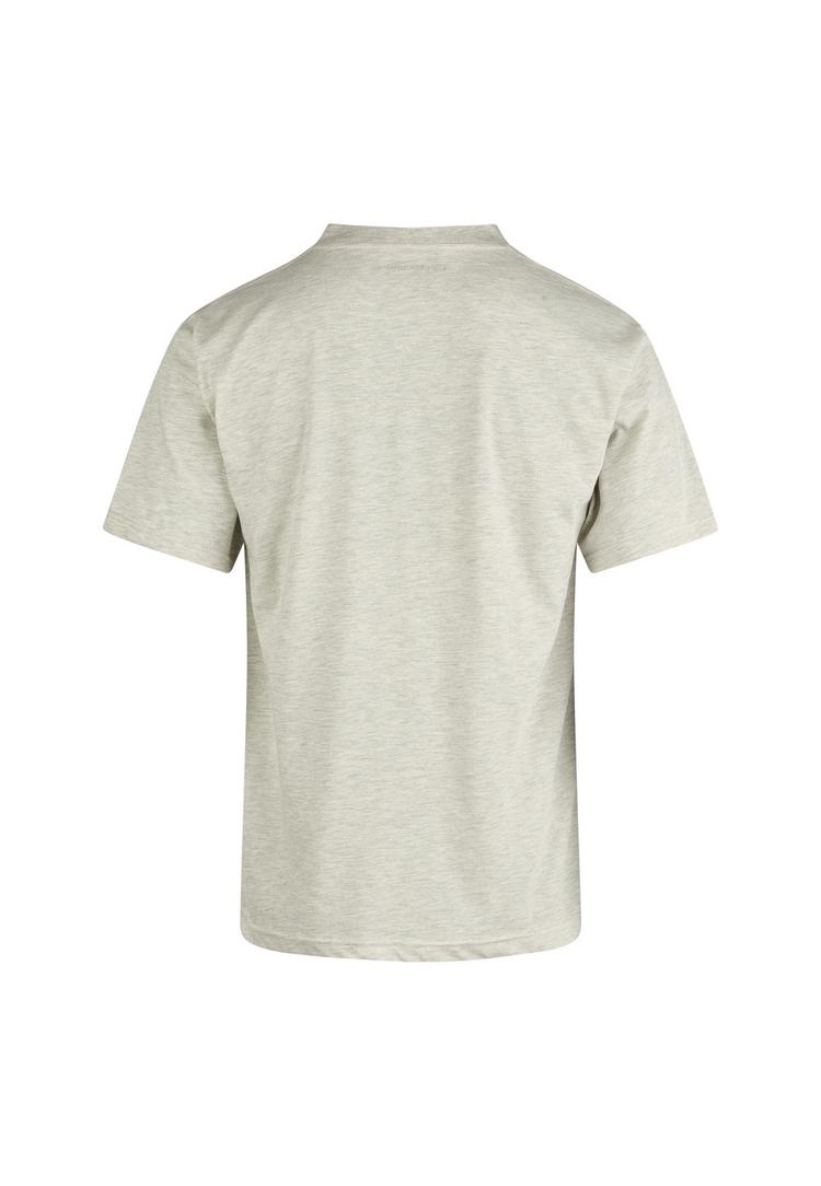Cleptomanicx Cleptomanicx Classic Tee Uni Hands Printshirt Herren - Light Heather Gray - 1 | SportScheck