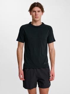 Rückansicht von hummel Funktionsshirt Herren BLACK