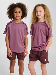 Rückansicht von hummel Funktionsshirt Kinder WISTFUL MAUVE