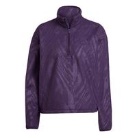 adidas AOP Polarfleece Pullover Funktionssweatshirt Damen - Aurora Plum