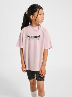 Rückansicht von hummel Funktionsshirt Kinder BARELY PINK