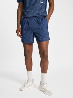 Rückansicht von hummel Funktionsshorts BLUE MIRAGE/DRESS BLUE