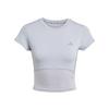 adidas Hyperglam Shine Baby T-Shirt Funktionsshirt Damen - Halo Silver / Grey