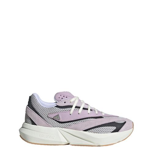 Rückansicht von adidas Lightblaze Schuh Sneaker Damen Ice Lavender / Silver Metallic / Core Black