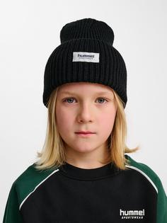 Rückansicht von hummel Beanie Kinder BLACK