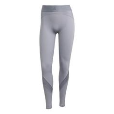 adidas Hyperglam Shine Full-Length Leggings Leggings Damen Halo Silver / Grey