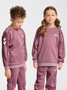 Rückansicht von hummel Funktionssweatshirt Kinder WISTFUL MAUVE