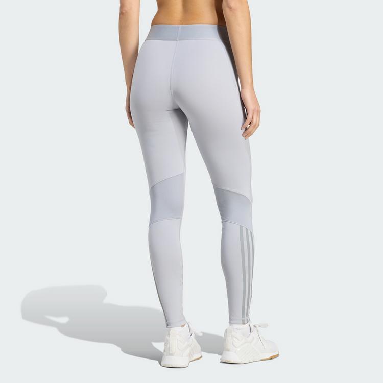 adidas adidas Hyperglam Shine Full-Length Leggings Leggings Damen - Halo Silver / Grey - 1 | SportScheck