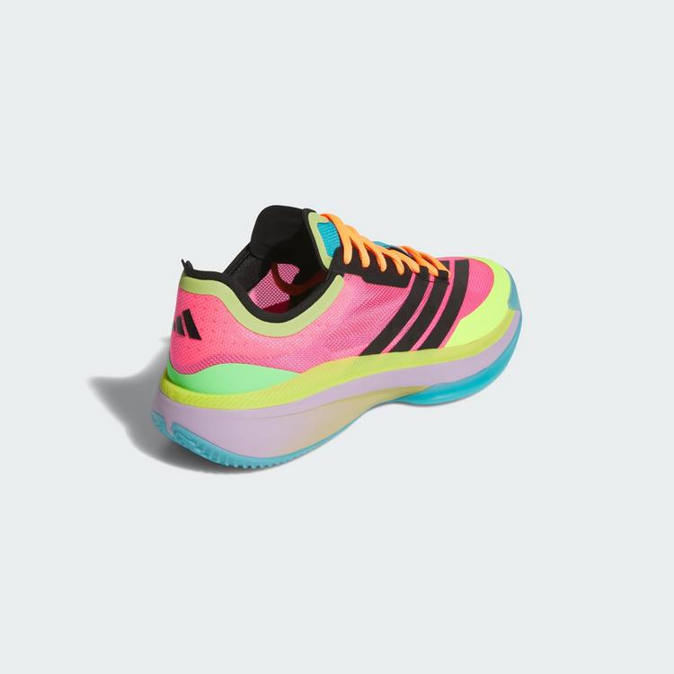 adidas adidas Adizero Select 2.0 Low Sneaker Basketballschuhe - Lucid Pink / Powder Plum / Preloved Lime - 4 | SportScheck