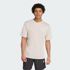 Rückansicht von adidas Training Essentials Holiday Pack T-Shirt Funktionsshirt Herren Beige