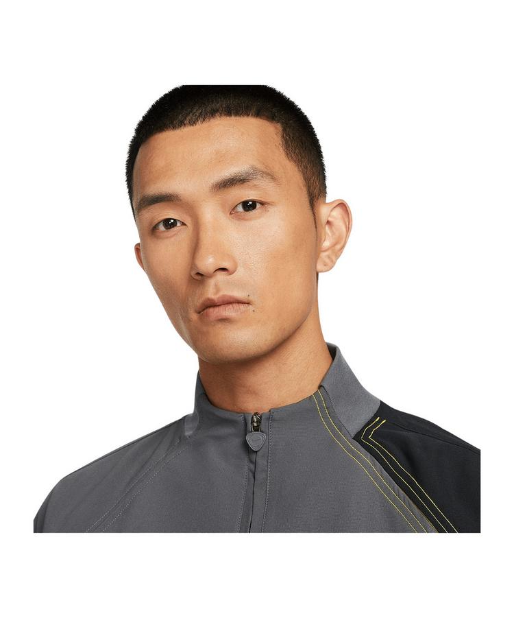 Nike Nike Brasilien Reissue 2004 Jacke Trainingsjacke Herren - grauschwarzgelb - 0 | SportScheck