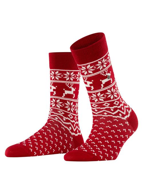 Burlington X-Mas Fair Isle SO Socken Damen