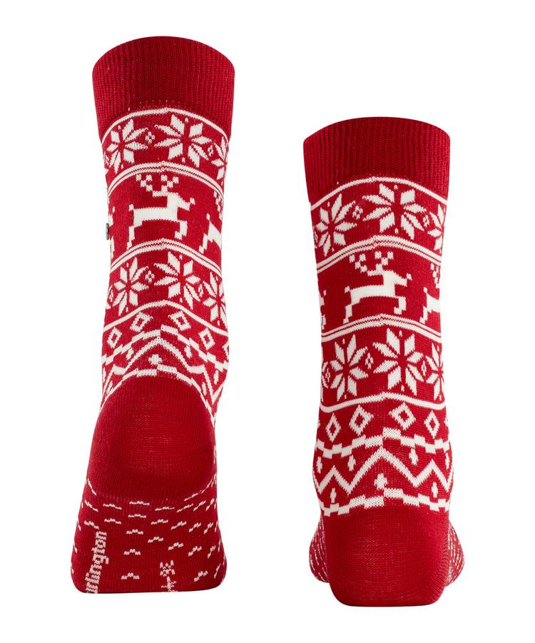 Burlington Burlington X-Mas Fair Isle SO Socken Damen - cranberry (8033) - 0 | SportScheck
