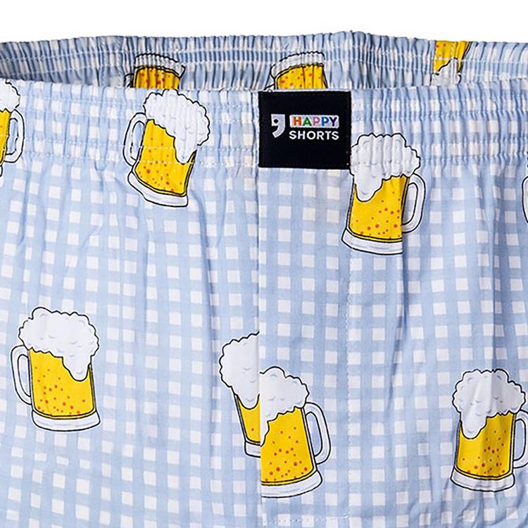 HAPPY SHORTS HAPPY SHORTS Web-Boxershorts Unterhose Herren - Bier - 1 | SportScheck