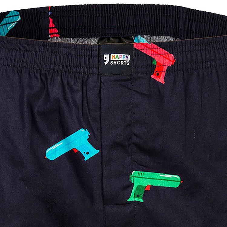 HAPPY SHORTS HAPPY SHORTS Web-Boxershorts Unterhose Herren - Water Pistols - 1 | SportScheck