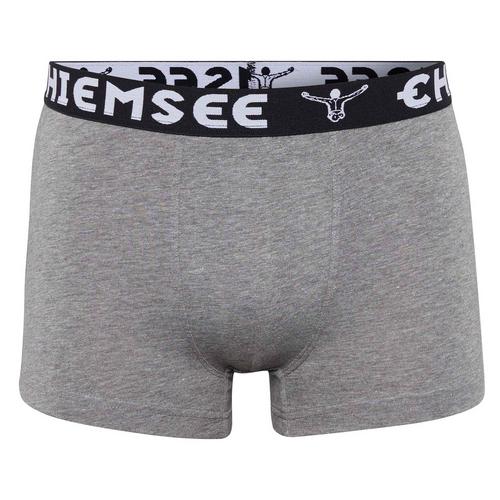 Rückansicht von Chiemsee Boxershort Hipster Herren Grau