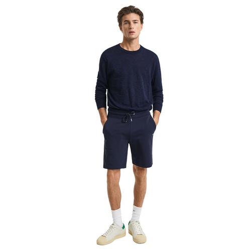 Rückansicht von GANT Shorts Sweatshorts Herren Blau