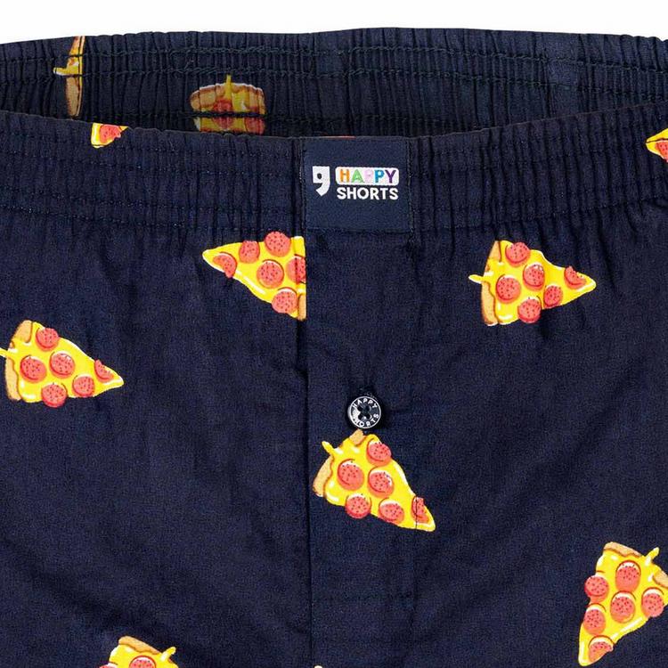 HAPPY SHORTS HAPPY SHORTS Web-Boxershorts Unterhose Herren - Pizza - 1 | SportScheck