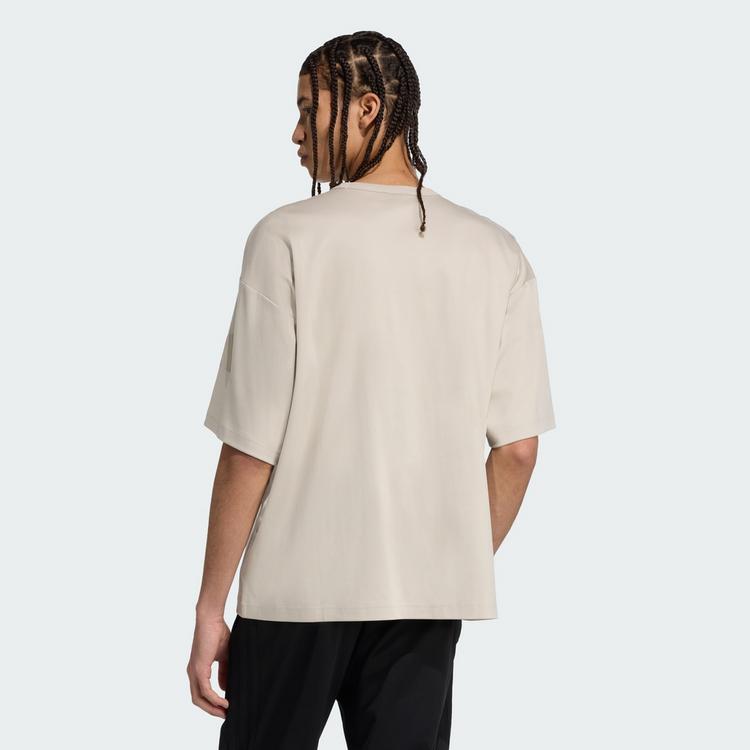 adidas adidas Soft Lux T-Shirt T-Shirt Herren - Beige - 1 | SportScheck