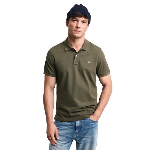 Rückansicht von GANT Poloshirt Poloshirt Herren Grün