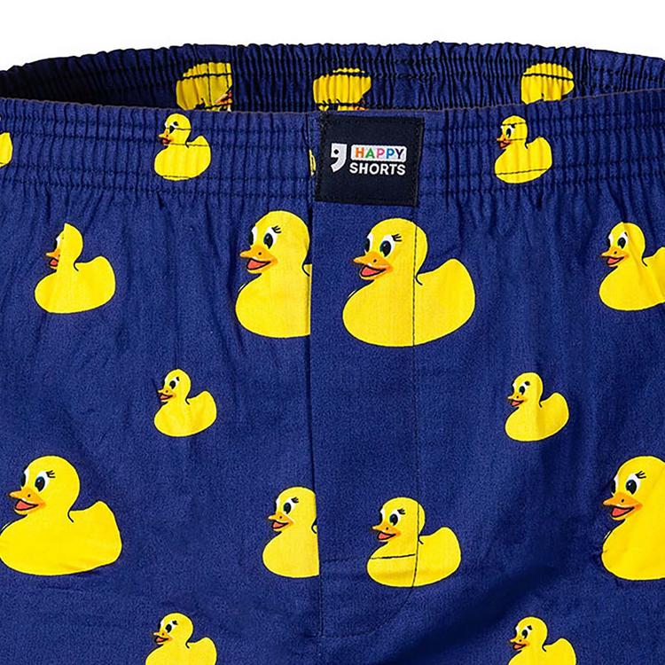HAPPY SHORTS HAPPY SHORTS Web-Boxershorts Unterhose Herren - Ente - 1 | SportScheck