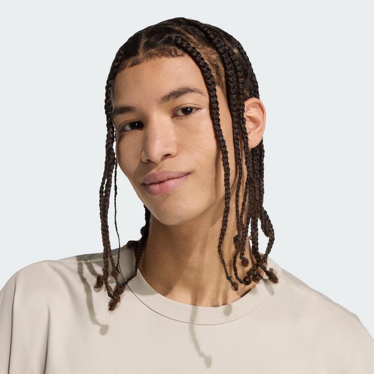 adidas adidas Soft Lux T-Shirt T-Shirt Herren - Beige - 1 | SportScheck