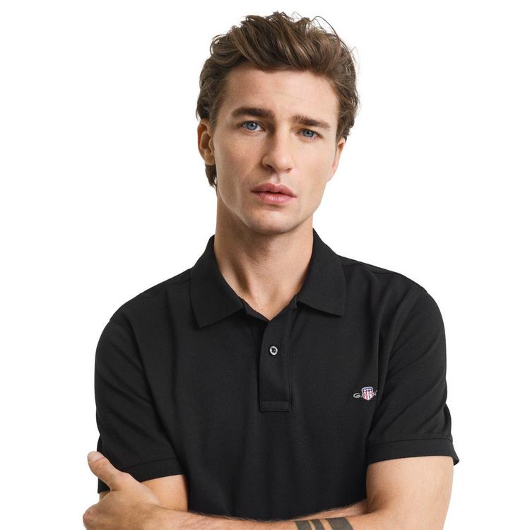 GANT GANT Poloshirt Poloshirt Herren - Schwarz - 2 | SportScheck