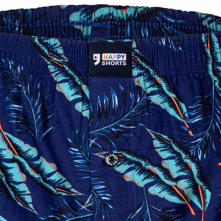 HAPPY SHORTS HAPPY SHORTS Web-Boxershorts Unterhose Herren - Tropical Leaves - 1 | SportScheck