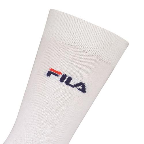 Rückansicht von FILA Socken Freizeitsocken Grau/Weiß