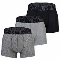 Under Armour Boxershort Unterhose Herren - Grau/Schwarz
