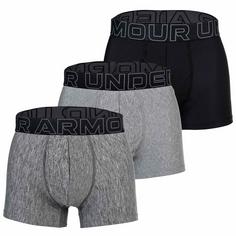 Under Armour Boxershort Hipster Herren Grau/Schwarz