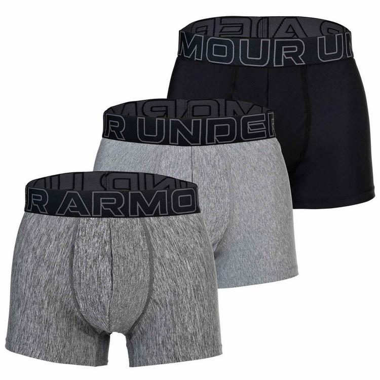 Under Armour Under Armour Boxershort Unterhose Herren - Grau/Schwarz - 0 | SportScheck